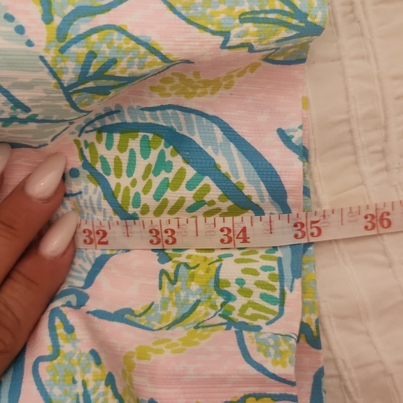 Lilly Pulitzer Mercedes stretch Urchin  pink vitamin sea dress mint size 2 new - Picture 7 of 12